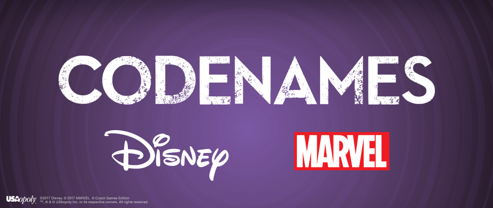 Codenames Disney Marvel