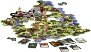 The Lord of the Rings Journeys in Middle Earth razporeditev meeple eu